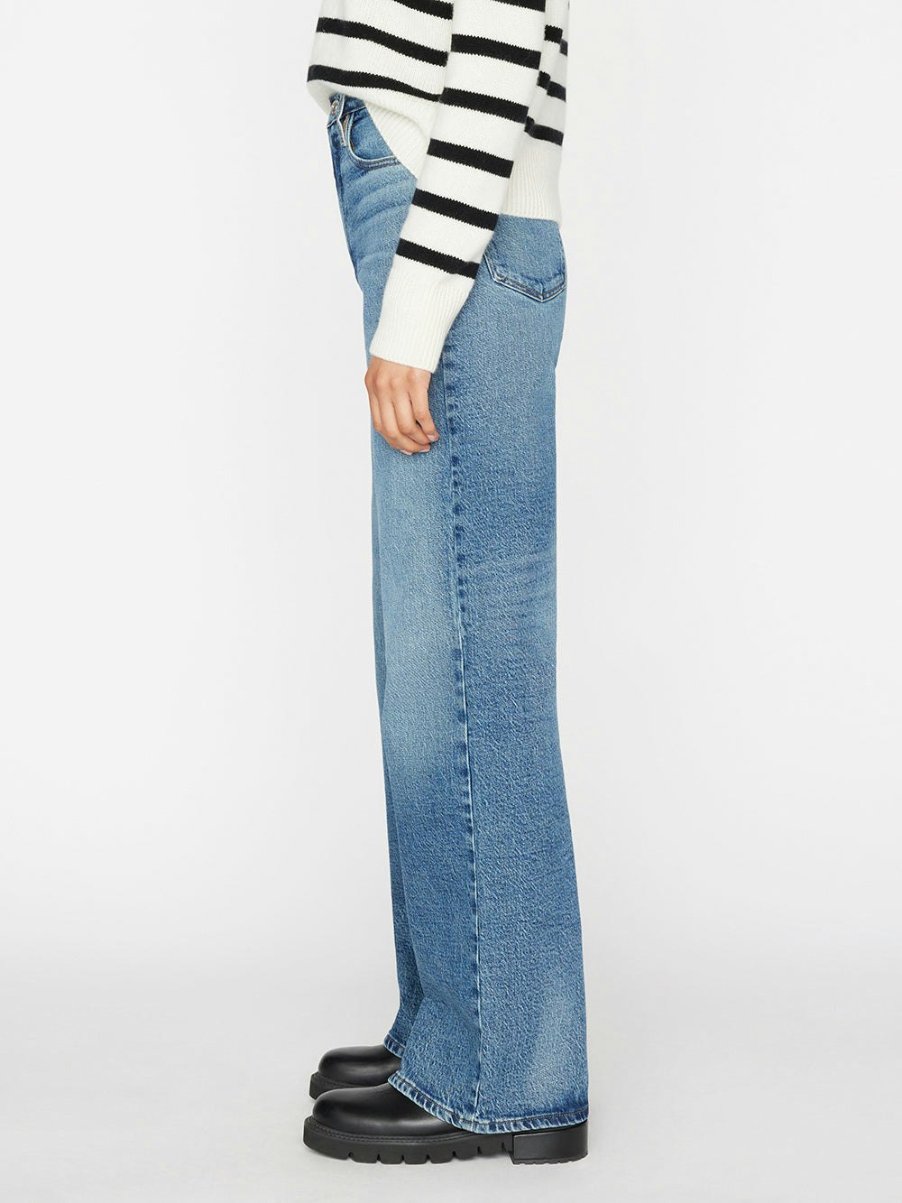 jeans side view